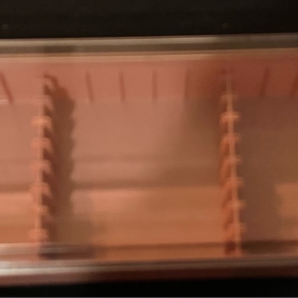 Vintage Soho Pink Plastic 15 Cassette Tape Case Holder Storage Container NEW - Picture 3 of 5